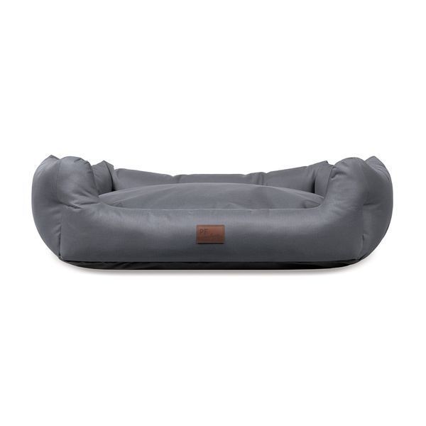 Лежак Pet Fashion Bosphorus 2 для собак сірий 82х65х18 см PR244457 фото