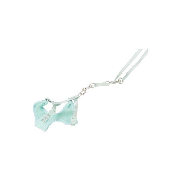 Шлея з повідцем Trixie для цуценят S&ndash;M 26&ndash;34 см х 10 мм 2,00 м м ятний 15565 фото