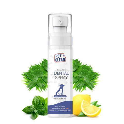 Спрей Pet Clean DENTAL SPRAY для гігієни порожнини рота і підтримки здоров я зубів домашніх тварин 100мл PC154/PC205 фото