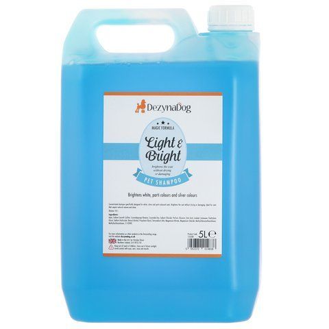 Шампунь Dezynadog Light Bright White Coat Colour Enchance для посилення кольору білих срібних та кольорових порід собак дода 125038 фото