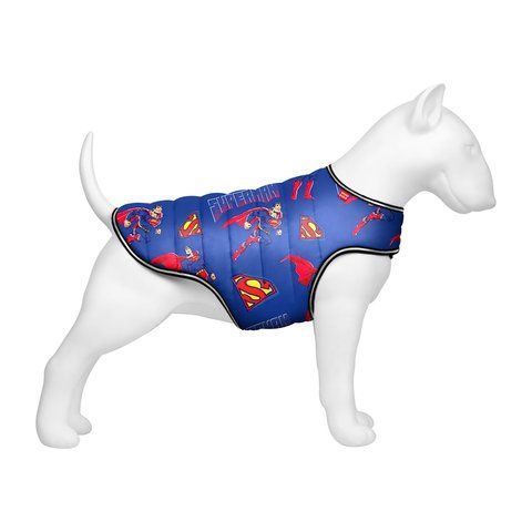 Курточка-накидка для собак WAUDOG Clothes, малюнок "Сила Супермена", S, А 32 см, B 41-51 см, С 25-35 см 503-1079 фото