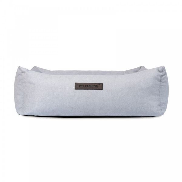Лежак Pet Fashion Bond №2 для собак сірий 78х60х20 см PR242405 фото