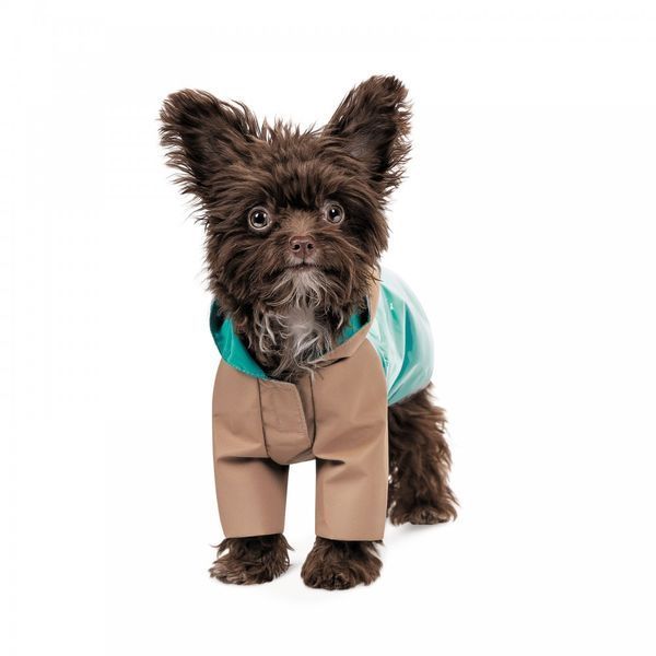 Дощовик Pet Fashion Semmy морська хвиля капучіно S PR243451***** фото