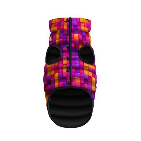 Курточка для собак WAUDOG Clothes малюнок "Куби 3Д", M45, В 61-65 см, С 38-42 см 408-4057 фото