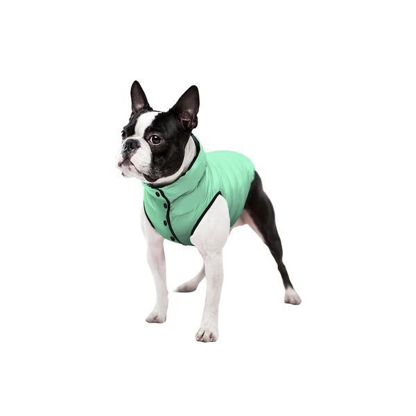 Курточка для собак WAUDOG Clothes Lumi, світлонакопичувальна, M47, А 44-47 см, В 69-73 см, С 41-45 см 5559 фото
