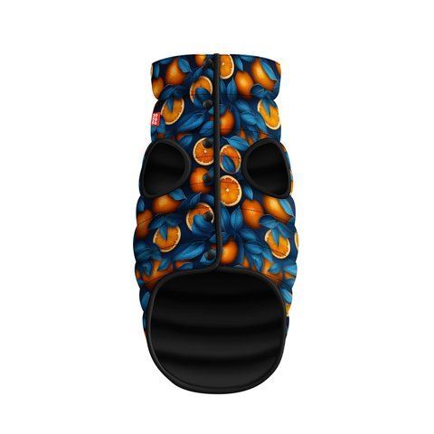 Курточка для собак WAUDOG Clothes малюнок "Апельсини", M40, В 63-67 см, С 39-43 см 407-4054 фото