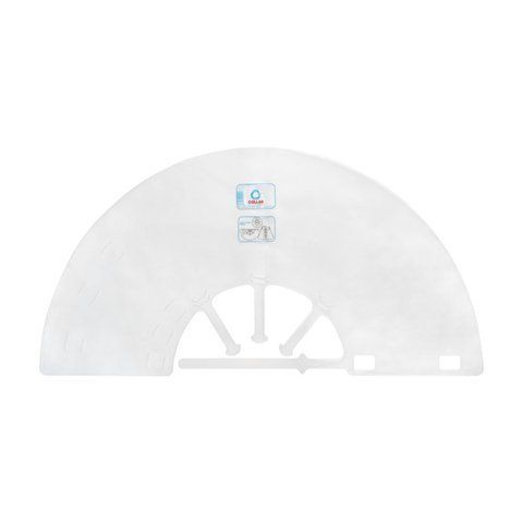 Комірець з пластику COLLAR для собак і котів, розмір L-XL (А:47-57см, В:30см) 1565 фото