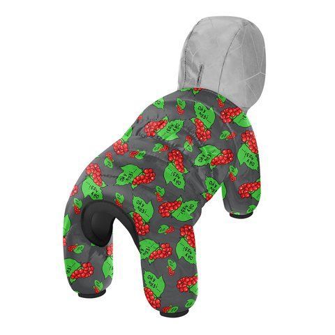 Комбінезон для собак WAUDOG Clothes малюнок "Калина", L55, В 77-79 см, С 47-50 см 5455-0228 фото