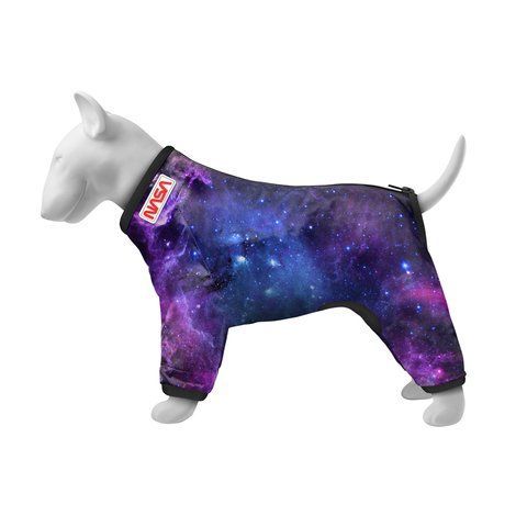 Вітровка для собак WAUDOG Clothes, малюнок &laquo;NASA21&raquo;, M45, В 55-60 см, С 37-40 см 5345-0148 фото