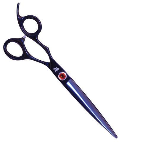 Ножиці грумерські Dezynadog Ignis 7 Straight Lefty Scissor прямі для стрижки собак для лівші японська нержавіюча сталь 440 860510 фото