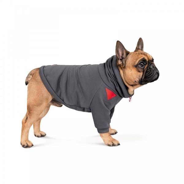 Худі Pet Fashion Snoodie для собак сіра M PR242336***** фото