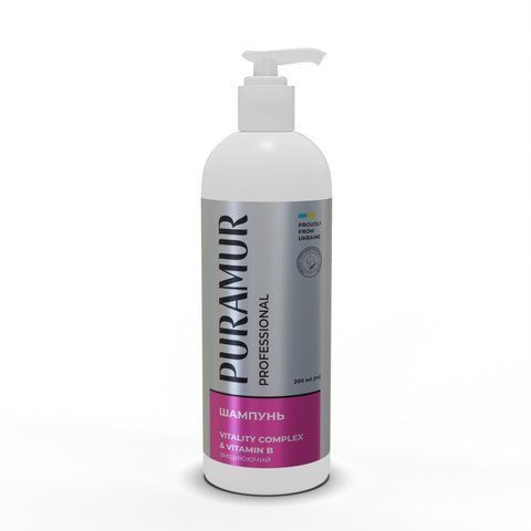 Шампунь PURAMUR Vitality Complex with Vitamin B зміцнюючий 200 мл PR243297 фото